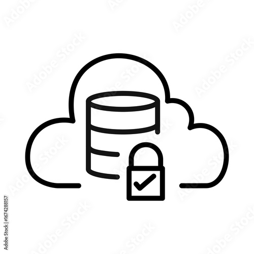 Line icon Vector illustration design