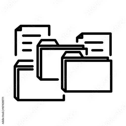 Line icon Vector illustration design