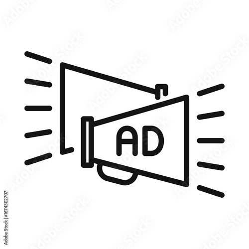 Line icon Vector illustration design