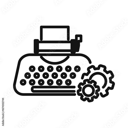 Line icon Vector illustration design