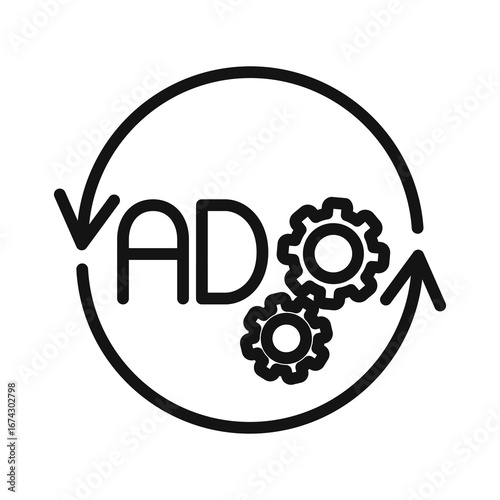 Line icon Vector illustration design