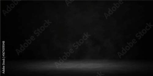 Grunge old dark vintage wall texture film projector screen loop frame backdrop
