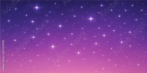 A beautiful star-filled galaxy with a blue and purple abstract background