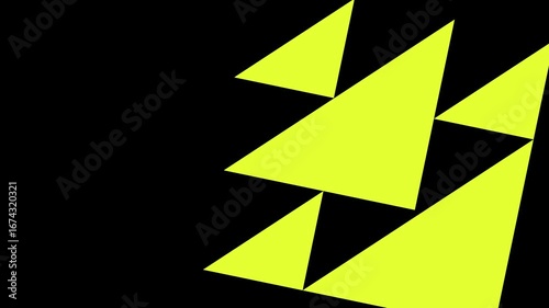 Neo Brutalism Geometric Opener - Abstract Motion Background
