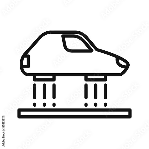 Line icon Vector illustration design