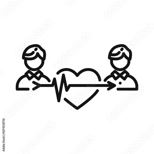 Line icon Vector illustration design