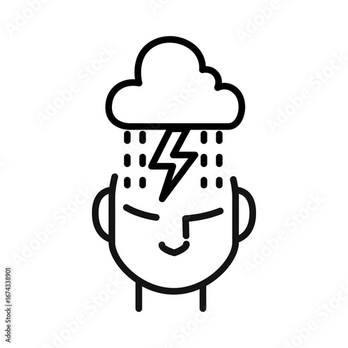 Line icon Vector illustration design