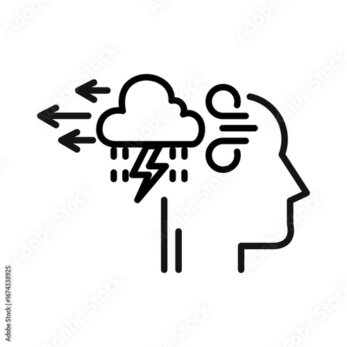 Line icon Vector illustration design