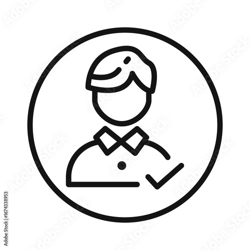 Line icon Vector illustration design