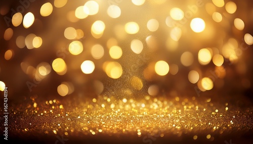 golden sparkles form soft bg