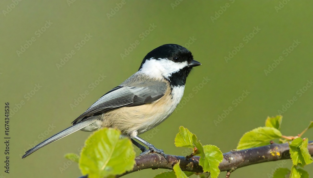 Fototapeta premium Bird perched on branch (1)