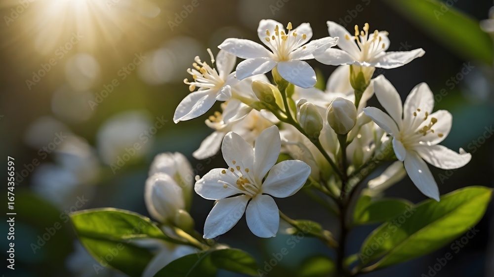 Obraz premium Cluster of Jasmine Flowers
