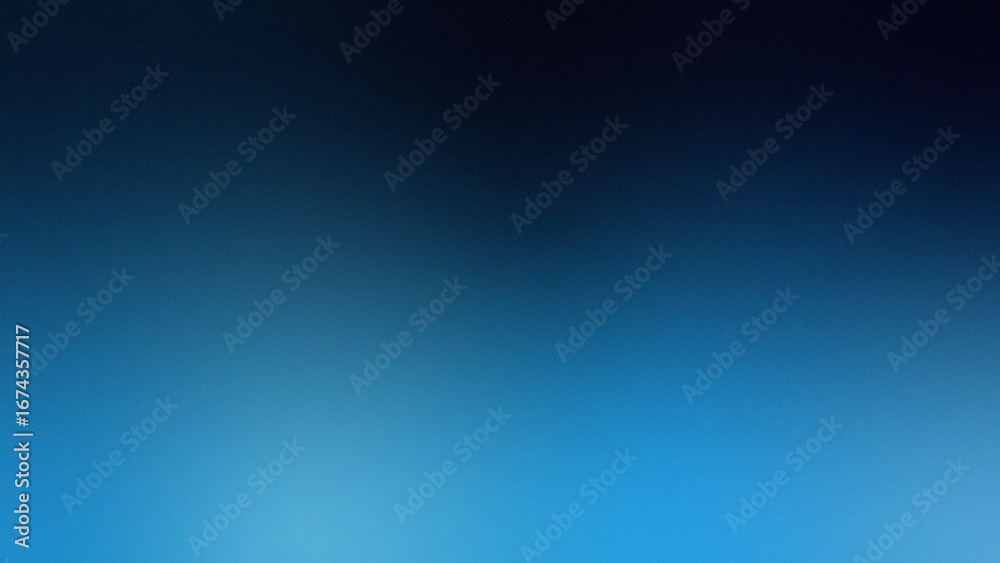 Obraz premium Blue dark navy indigo cyan teal abstract background. Smooth color gradient ombré blend with blurred shadow effect. Bright light glow shimmer. Modern minimalist backdrop with soft artistic texture