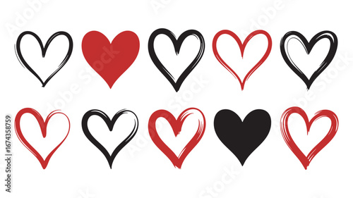 Heart icon design vector