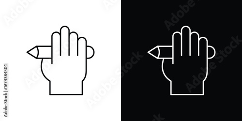 Self expression icons with Editable strokes set for UI UX