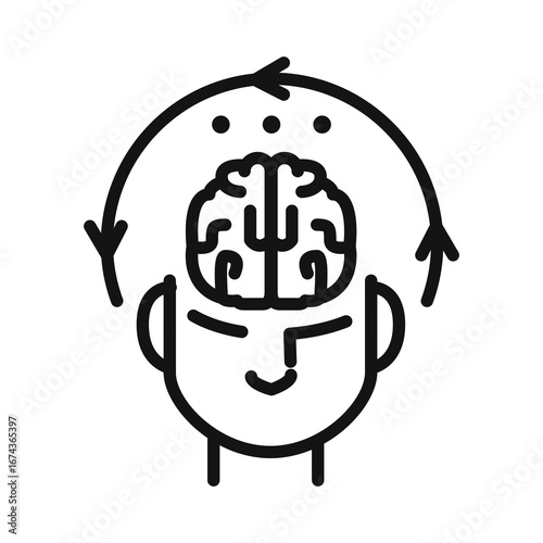 Line icon Vector illustration design