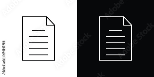 File icons with Editable strokes set for UI UX
