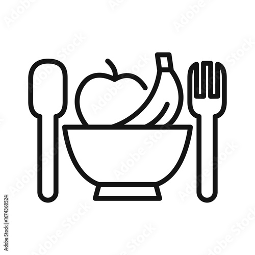 Line icon Vector illustration design