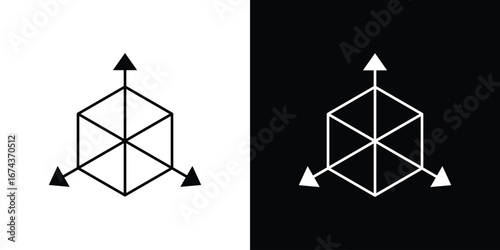 Bim icons with Editable strokes set for UI UX