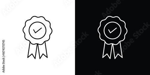 Badge icons with Editable strokes set for UI UX