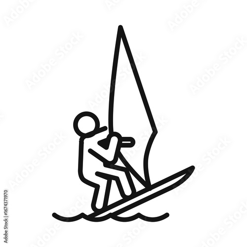 Line icon Vector illustration design