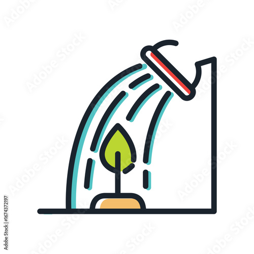 Line icon Vector illustration design