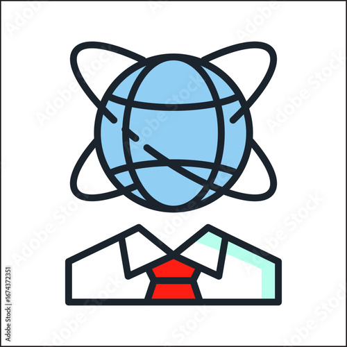 Line icon Vector illustration design