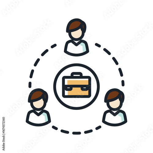 Line icon Vector illustration design