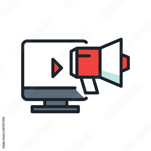 Line icon Vector illustration design