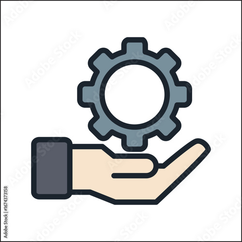 Line icon Vector illustration design
