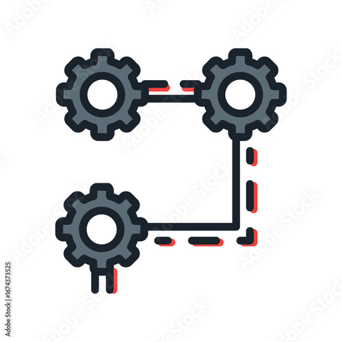 Line icon Vector illustration design