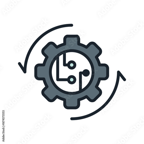 Line icon Vector illustration design