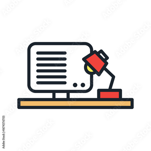 Line icon Vector illustration design