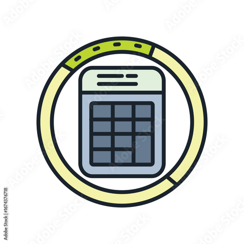 Line icon Vector illustration design
