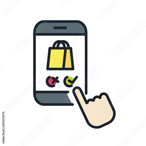 Line icon Vector illustration design