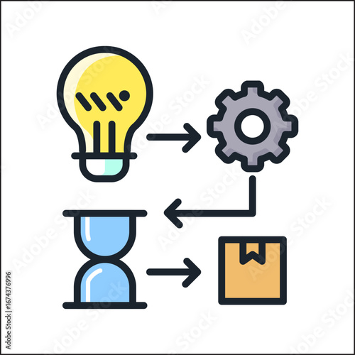 Line icon Vector illustration design