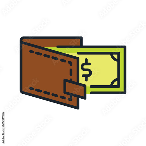 Line icon Vector illustration design