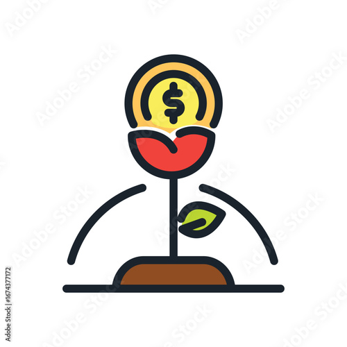 Line icon Vector illustration design