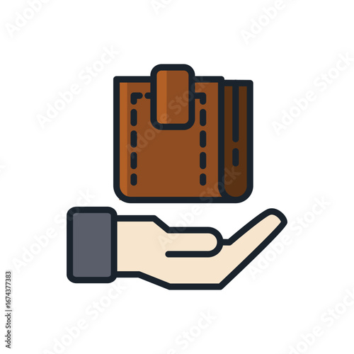 Line icon Vector illustration design