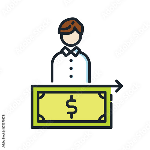 Line Icon Simple Vector Illustration Design