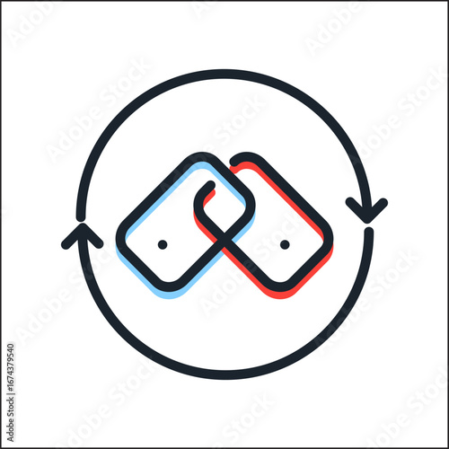 Line Icon Simple Vector Illustration Design