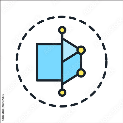 Line Icon Simple Vector Illustration Design