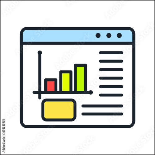 Line Icon Vector Illustration Design