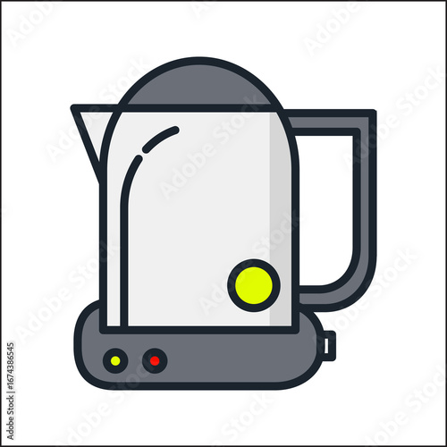 Kitchen Icon Object Vector Illustration Design