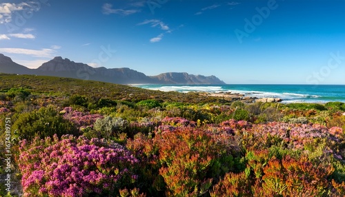 typical coastal fynbos vegetation in the cape agulhas region l agulhas in the overberg western cape south africa