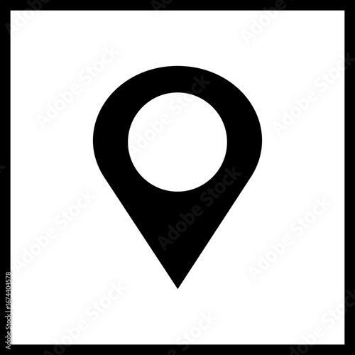 Map location pin icon black GPS marker collection, navigation point group, flat style symbols, geolocation pointer bundle with destination, position, place, and spot synonyms