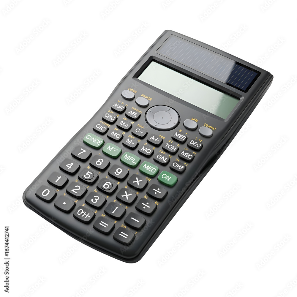 Solar Calculator Features: A Device for Calculations with a Transparent Background Solar Calculator Features: A Device for Calculations with a Transparent Background