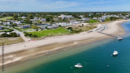 Chatham, Cape Cod Beach and Coastline in Summer