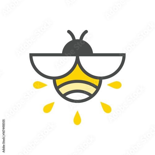 firefly abstract logo modern style