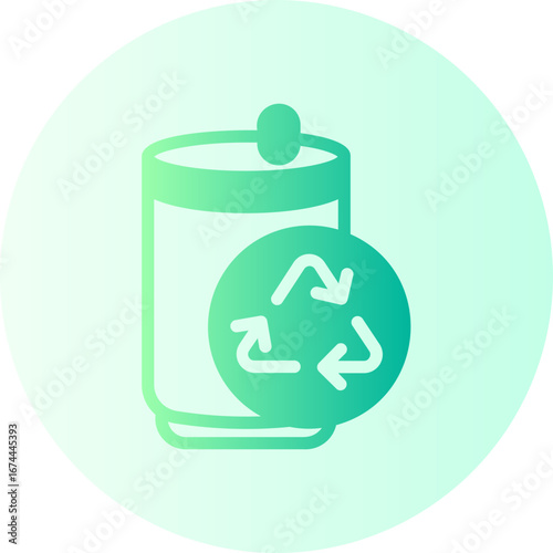 can gradient icon
